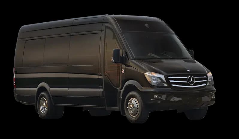 Bayou Black Cars Sprinter Van available for New Orleans black car service